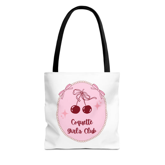 Coquette Girl's Club Tote Bag