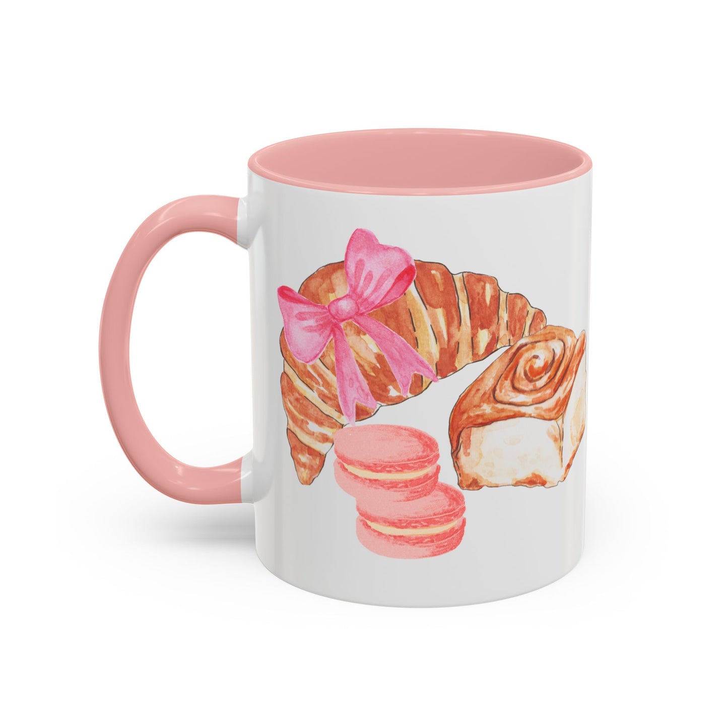 Coffee Mug - Pastry Design (pink)